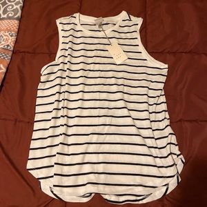 Striped tank top